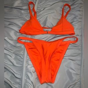 Orange Bikini Set